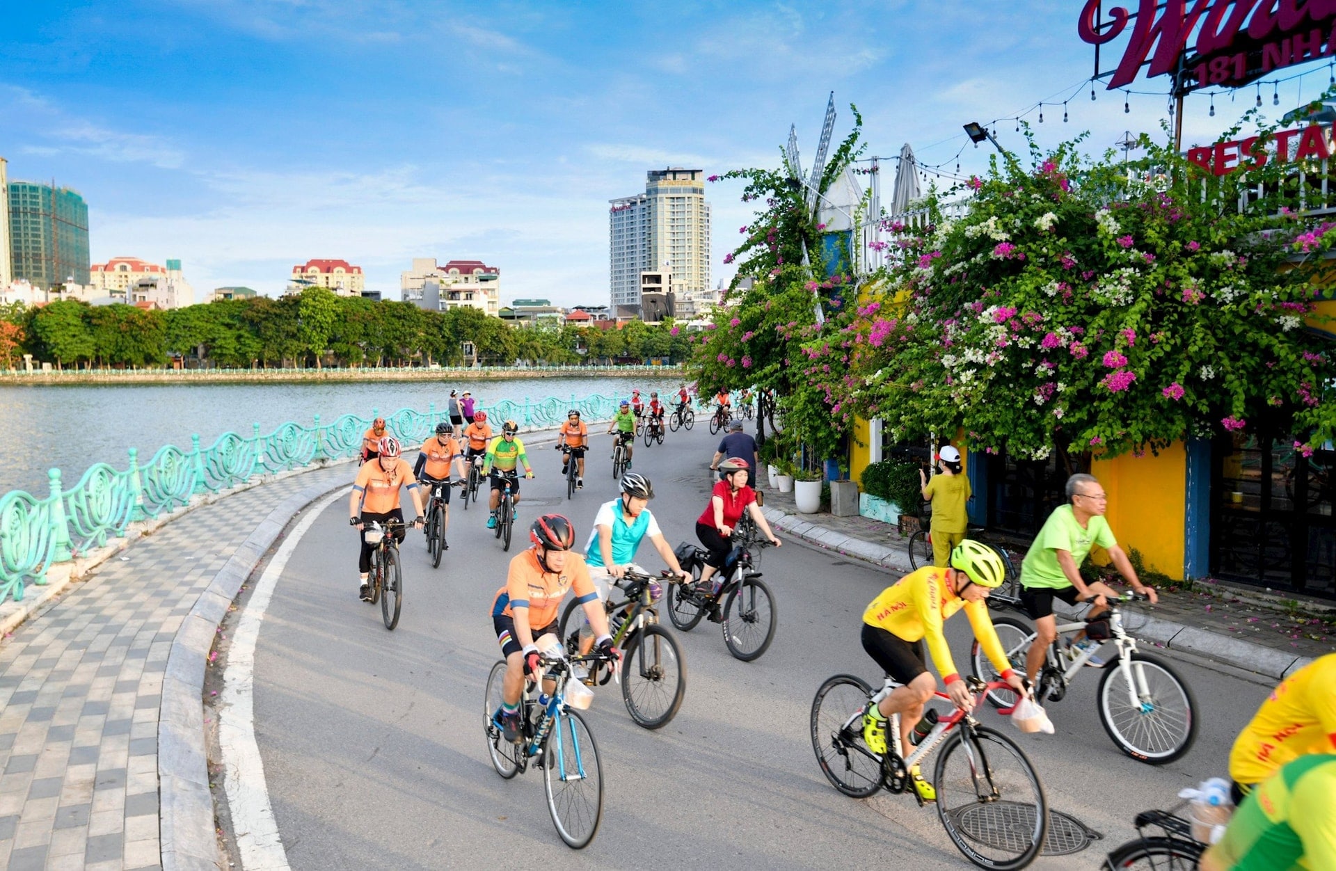 This cycling experience not only promotes a slow, mindful pace